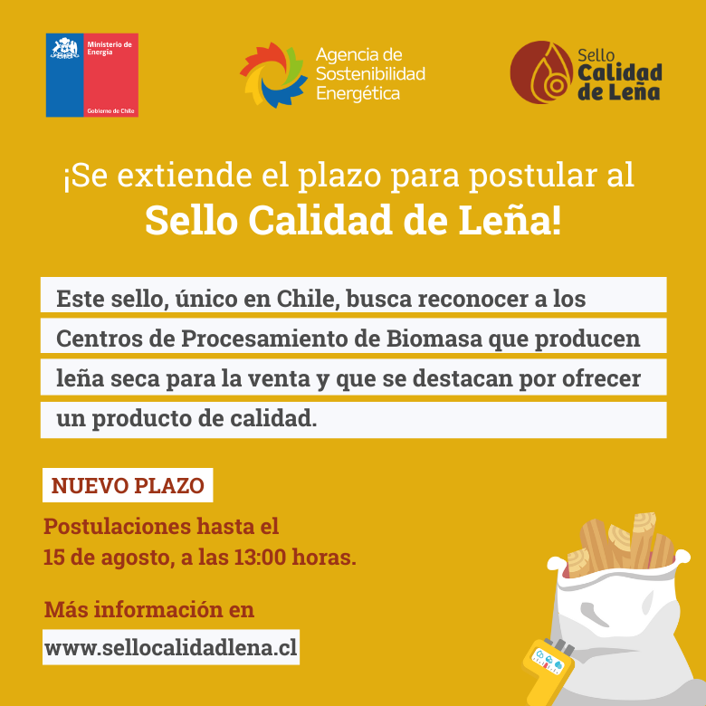 Grafica Sello Calidad de Lena 31 07 2025